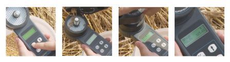 Как измеряет влажность переносной влагомер для зерна Farmpro