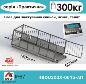 Весы для свиней 4BDU300Х-0615-П Практический