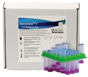 Антибиотики в молоке Delvotest T