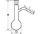Колба Вюрца круглодонная для перегонки тип КП