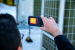 обследование тепловизором FLIR C5 зданий на предмет тепловых потерь