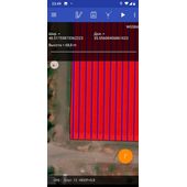 Приложение geometer для измерения площади поля с RTK приемником (сантиметровая точность)