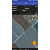 Приложение geometer для измерения площади поля с RTK приемником (сантиметровая точность)