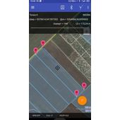 Приложение geometer для измерения площади поля с приемником GM SMART (DGPS + RTK)