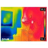инфракрасная термометрамма тепловизора FLIR C2