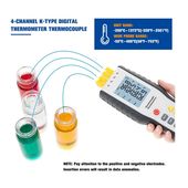 электронный термометр с термопарой K-типа WALCOM HT-9815