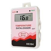 Логгер температуры двухканальный AZ-88394