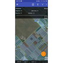 Приложение geometer с приемником GM Spike для измерения площади поля
