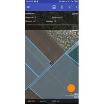 Приложение geometer для измерения площади поля с приемником GM SMART (DGPS + RTK)