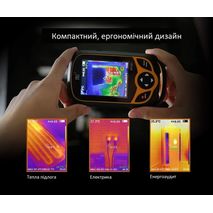 бытовой тепловизор для энергоаудита Walcom HT-A1 с инфракрасной камерой 220x160 пикселей