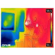 инфракрасная термометрамма тепловизора FLIR C2