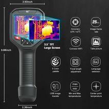 будівельний тепловізор (384x288) з WiFi WALCOM HT-H8 для енергодіагностики будівель