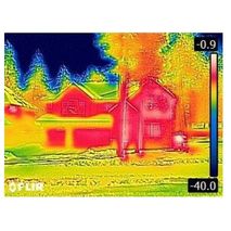 инфракрасная термограмма тепловизора FLIR C3 с Wi-Fi