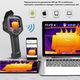 професійний тепловізор (384x288) з WiFi WALCOM HT-H8 для енергоаудиту